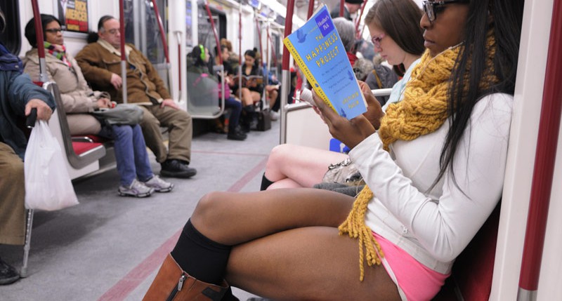 Beschreibung Aktionstag No Pants Subway Ride 2014