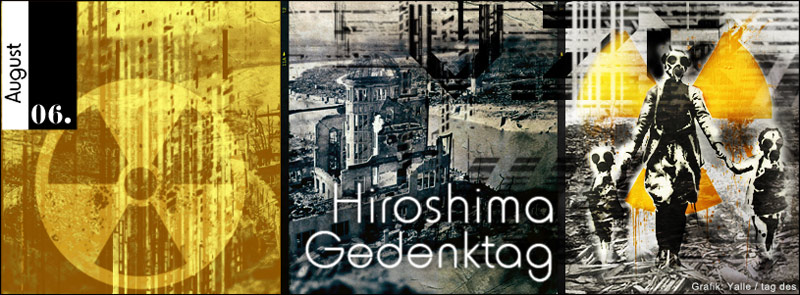 Am 6. August ist Hiroshima-Gedenktag. Weitere Informationen und Hintergründe zum Hiroshima-Gedenktag findest Du hier.